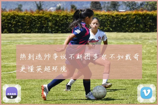 热刺选帅争议不断图多尔不如戴奇更懂英超环境